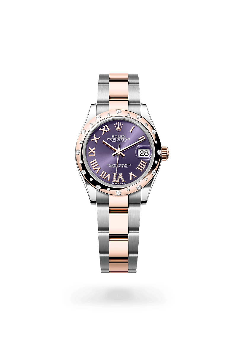 Rolex Datejust in Everose Rolesor - combination of Oystersteel and Everose gold, M278341RBR-0019 - La Différence Time Centre
