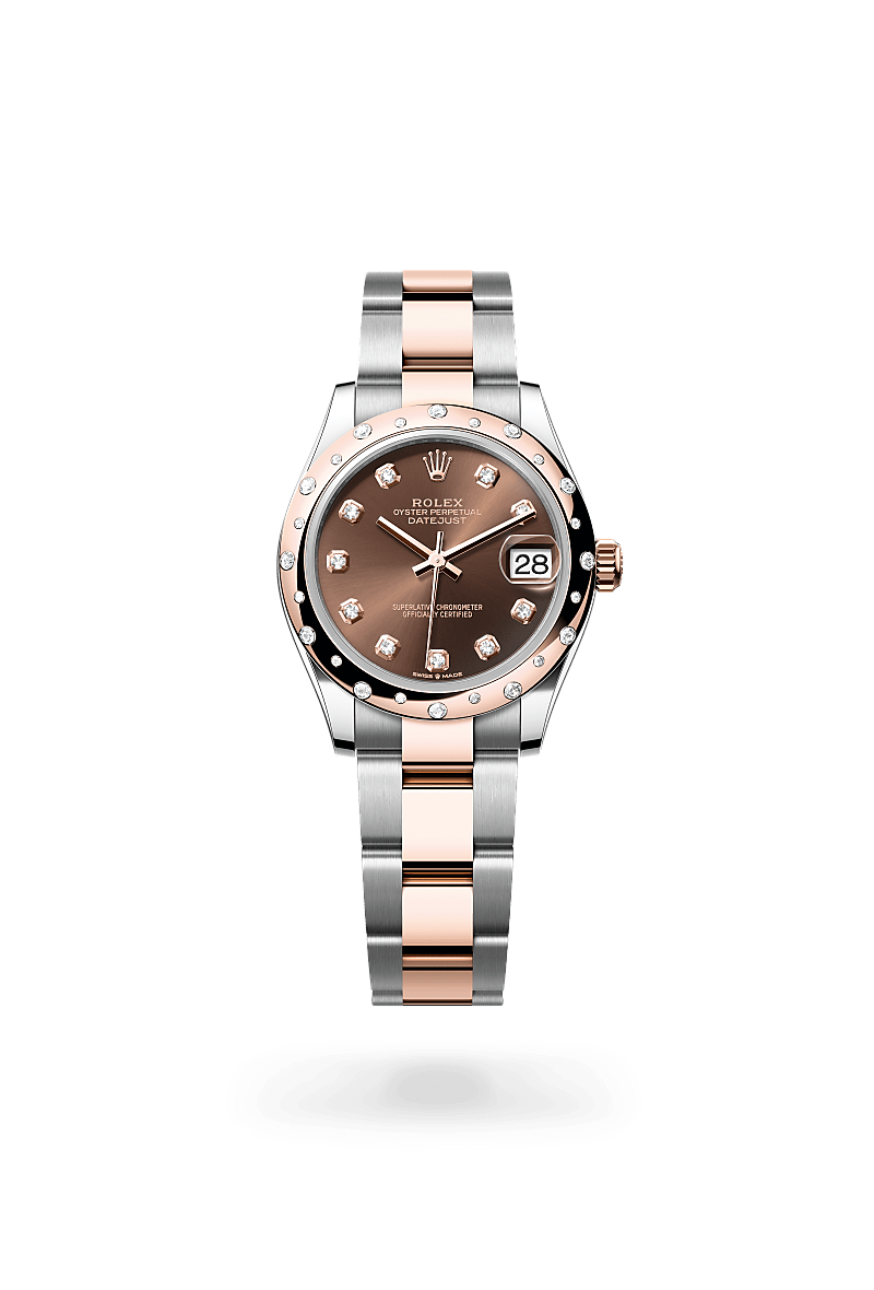 Rolex Datejust in Everose Rolesor - combination of Oystersteel and Everose gold, M278341RBR-0027 - La Différence Time Centre