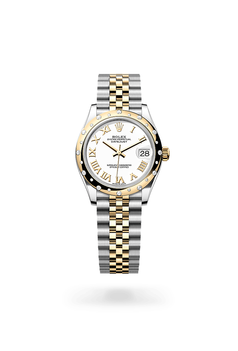Rolex Datejust in Yellow Rolesor - combination of Oystersteel and yellow gold, M278343RBR-0002 - La Différence Time Centre