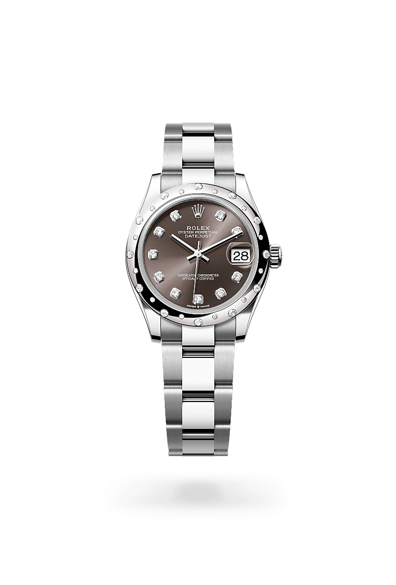 Rolex Datejust in White Rolesor - combination of Oystersteel and white gold, M278344RBR-0007 - La Différence Time Centre