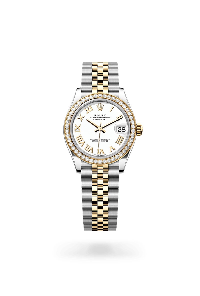Rolex Datejust in Yellow Rolesor - combination of Oystersteel and yellow gold, M278383RBR-0002 - Humbertown Jewellers