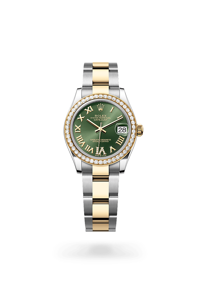 Rolex Datejust in Yellow Rolesor - combination of Oystersteel and yellow gold, M278383RBR-0015 - Humbertown Jewellers