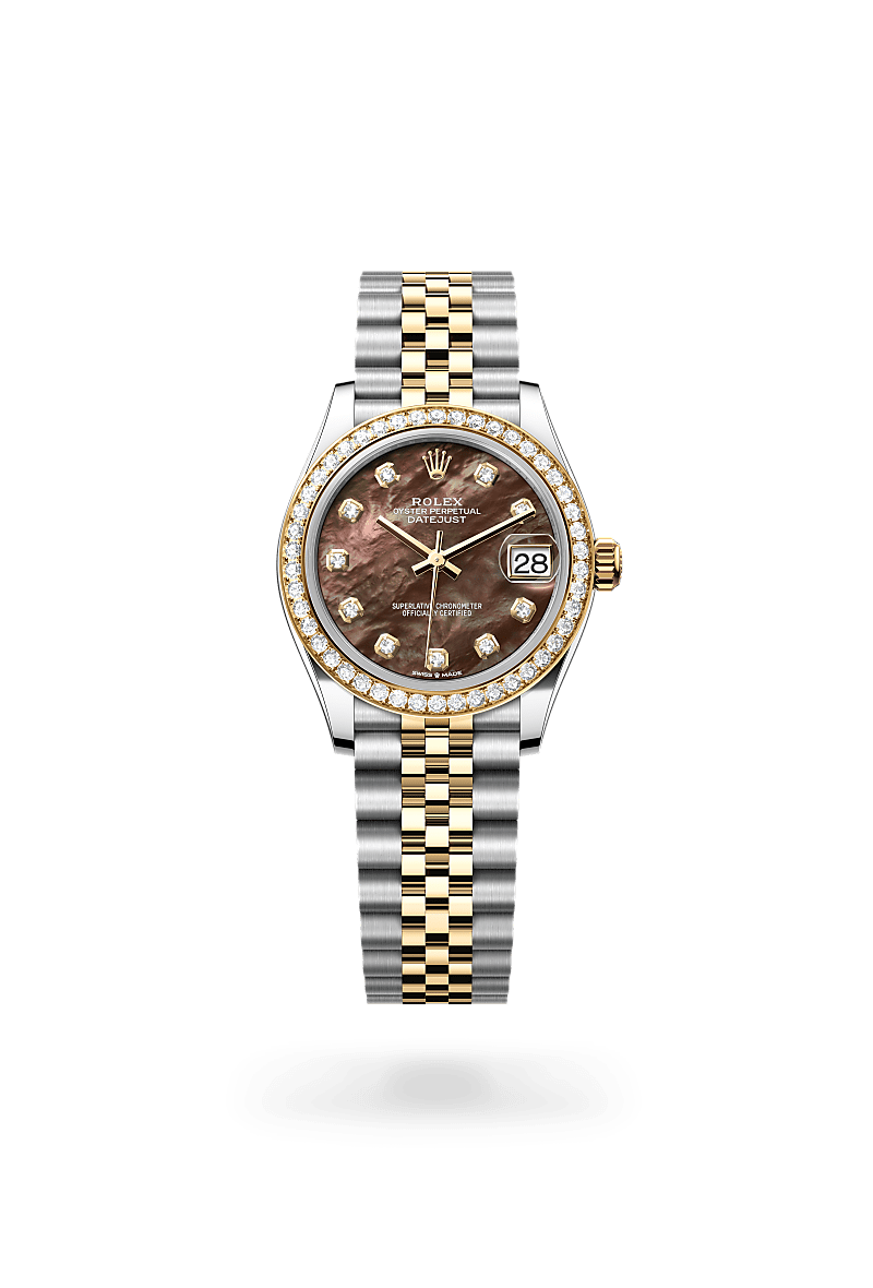 Rolex Datejust in Yellow Rolesor - combination of Oystersteel and yellow gold, M278383RBR-0024 - J. Vair Jewellers