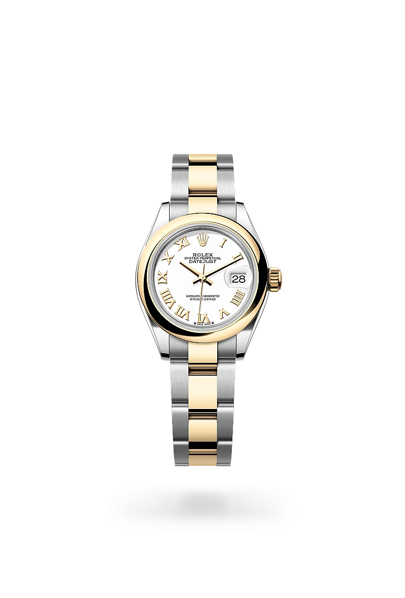 Rolex Lady-Datejust in Yellow Rolesor - combination of Oystersteel and yellow gold, M279163-0024 - Heller Jewelers