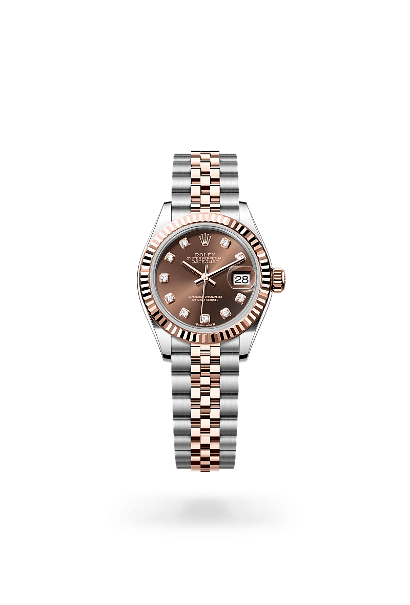 Rolex Lady-Datejust in Everose Rolesor - combination of Oystersteel and Everose gold, M279171-0011 - La Différence Time Centre