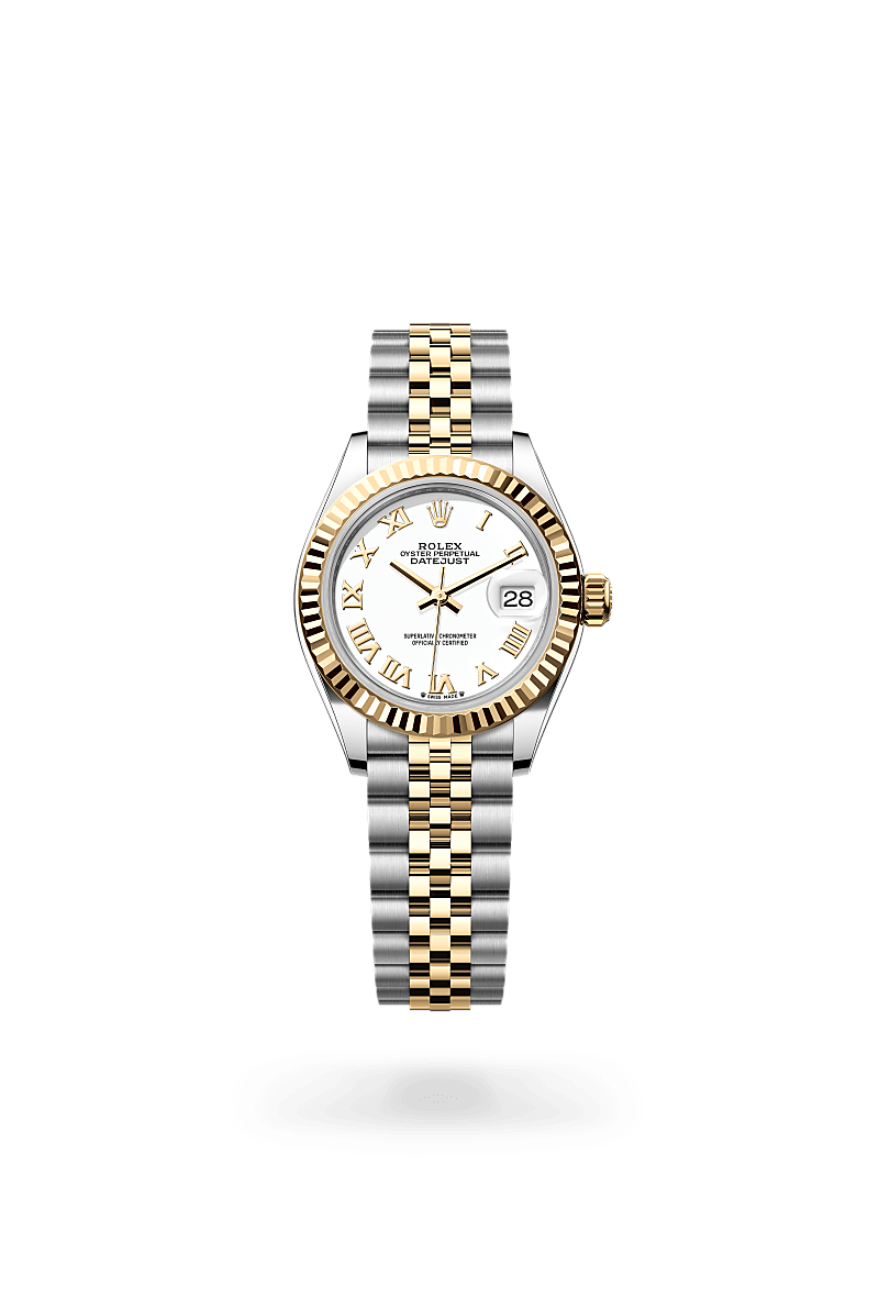 Rolex Lady-Datejust in Yellow Rolesor - combination of Oystersteel and yellow gold, M279173-0023 - Rolex Boutique San Jose