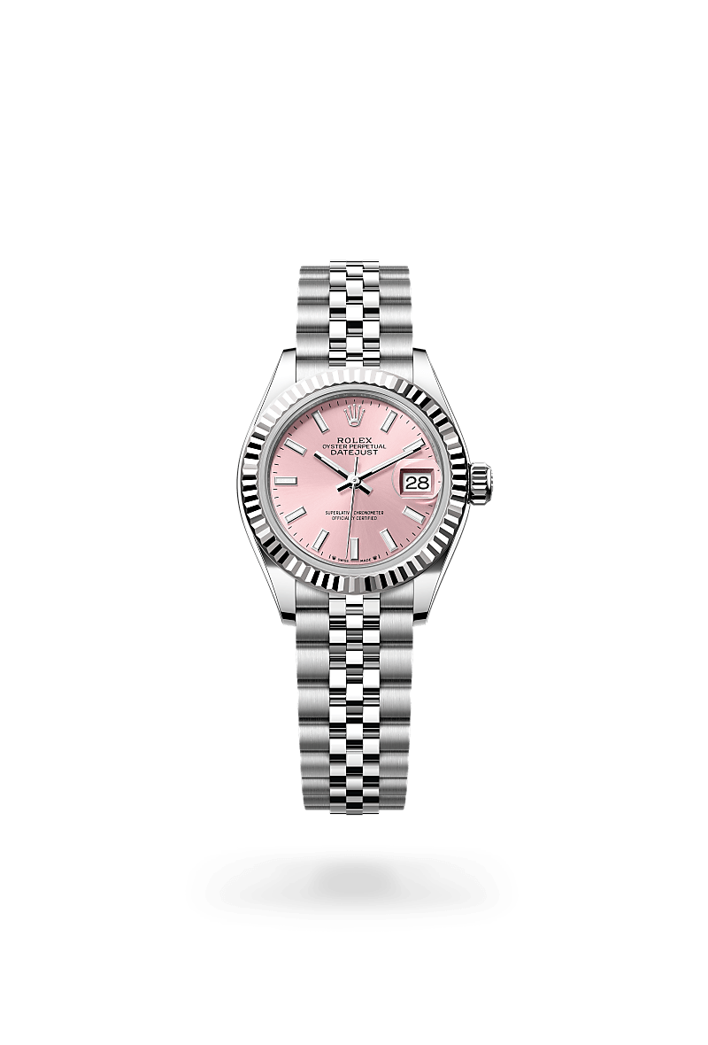 Rolex Lady-Datejust in White Rolesor - combination of Oystersteel and white gold, M279174-0001 - La Différence Time Centre