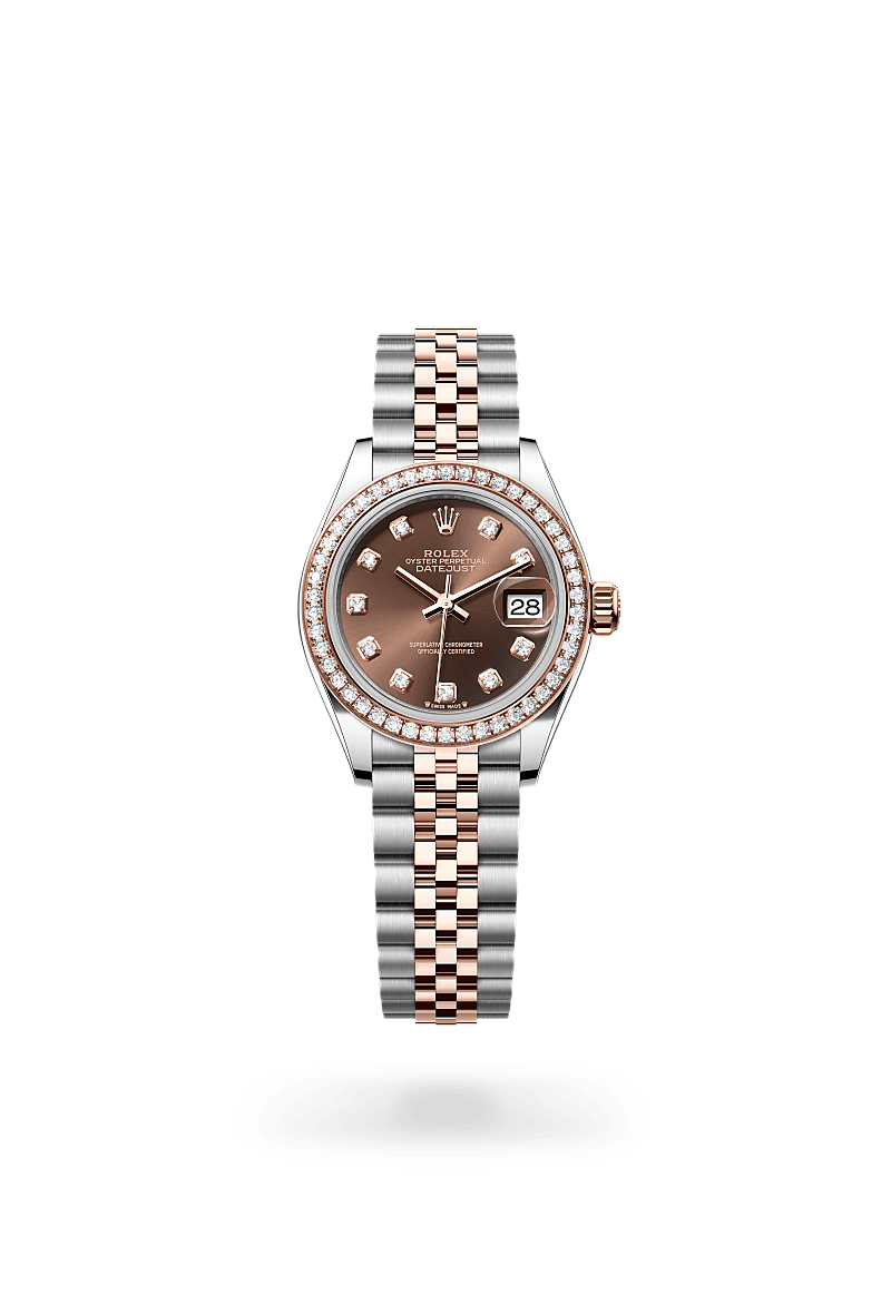 Rolex Lady-Datejust in Everose Rolesor - combination of Oystersteel and Everose gold, M279381RBR-0011 - Rolex Boutique San Jose