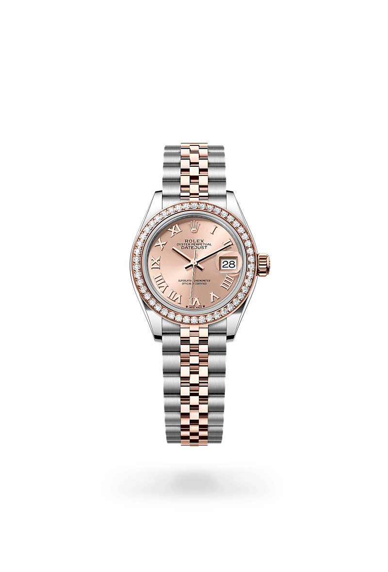 Rolex Lady-Datejust in Everose Rolesor - combination of Oystersteel and Everose gold, M279381RBR-0025 - La Différence Time Centre