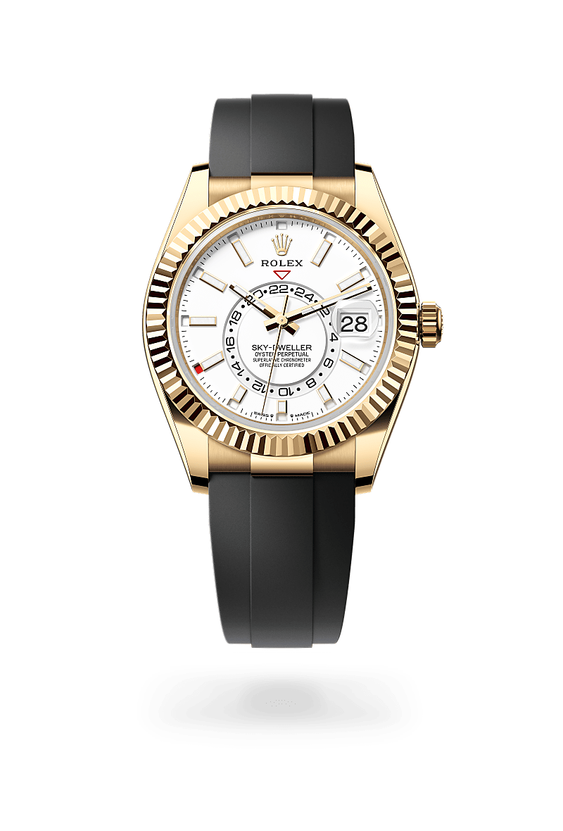 Rolex Sky-Dweller in 18 ct yellow gold, M336238-0003 - La Différence Time Centre