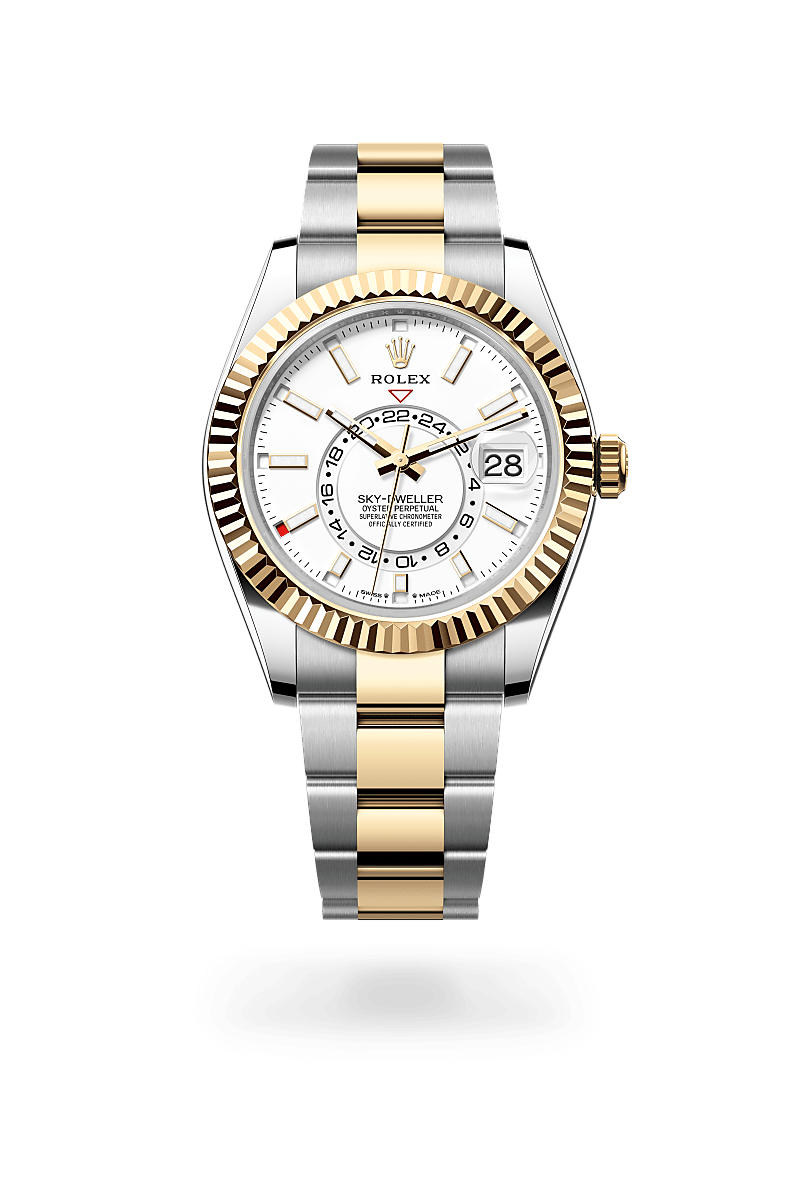Rolex Sky-Dweller in Yellow Rolesor - combination of Oystersteel and yellow gold, M336933-0005 - La Différence Time Centre