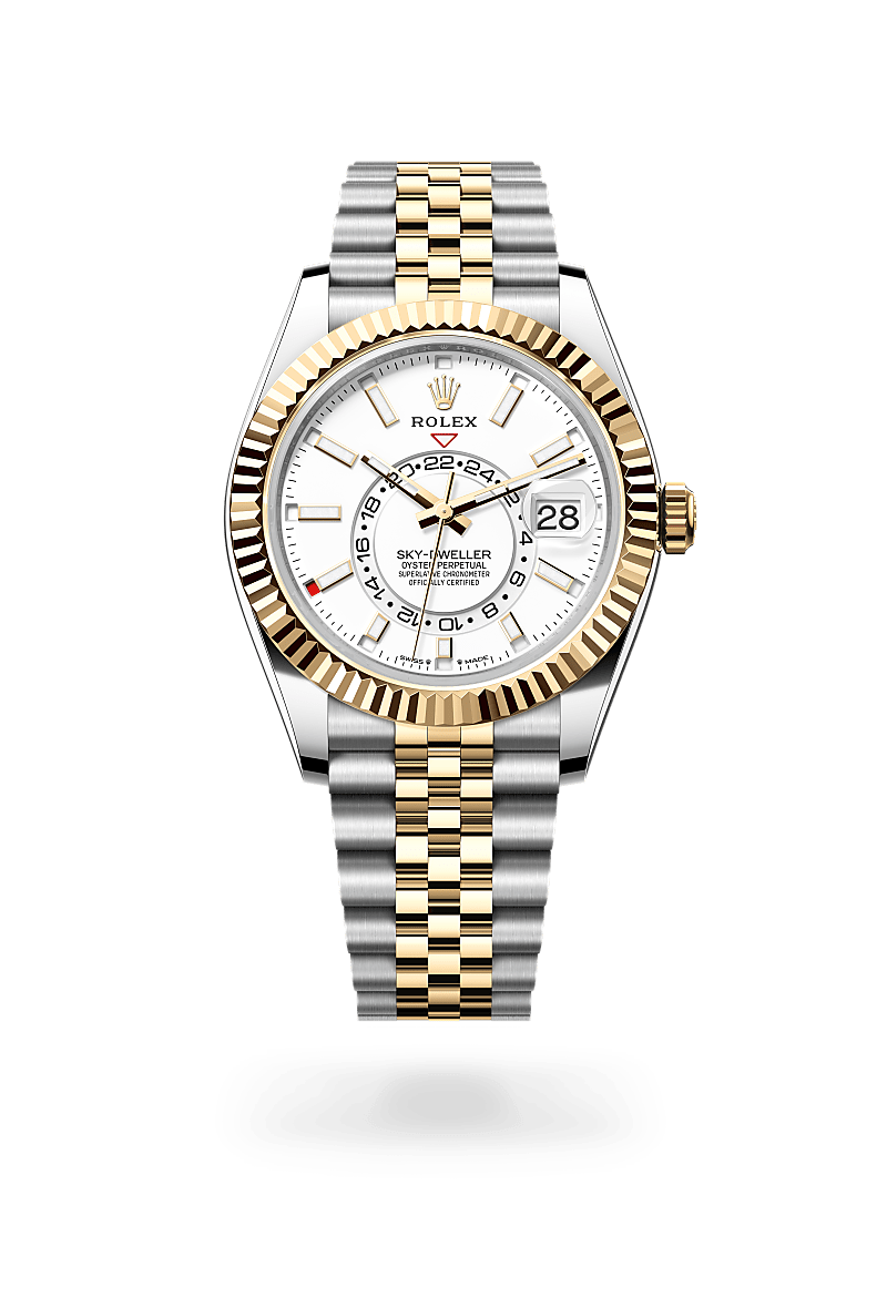 Rolex Sky-Dweller in Yellow Rolesor - combination of Oystersteel and yellow gold, M336933-0006 - J. Vair Jewellers