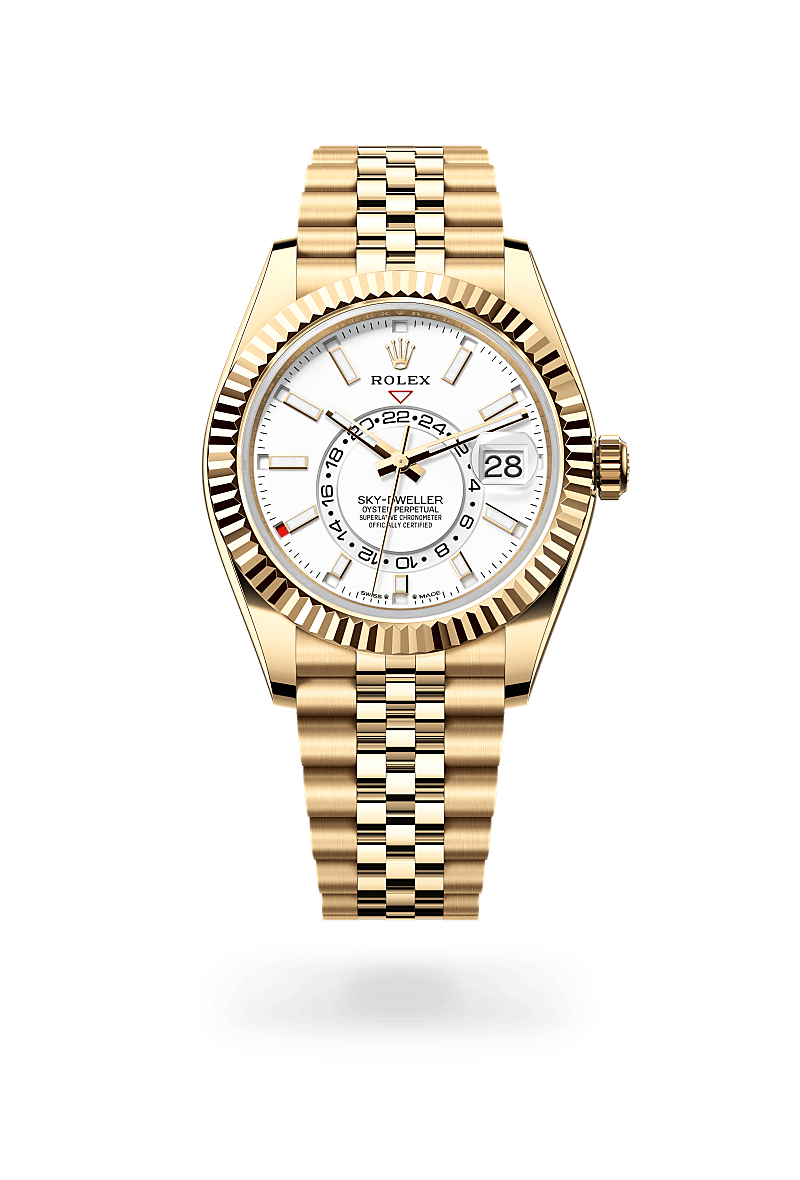 Rolex Sky-Dweller in 18 ct yellow gold, M336938-0006 - Nash Jewellers