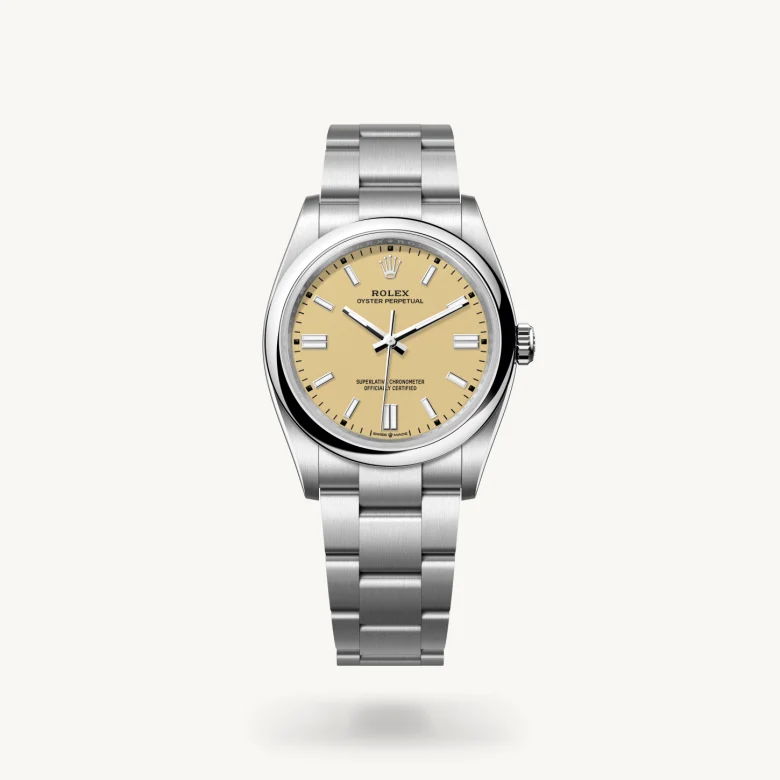 Rolex Oyster Perpetual in Oystersteel, M126000-0012 - J. Vair Jewellers