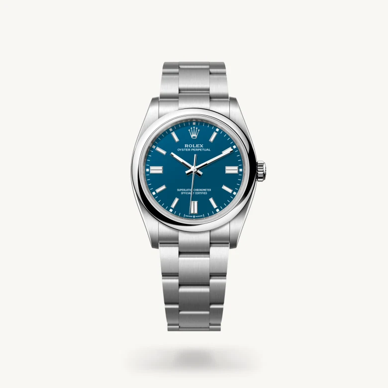 Rolex Oyster Perpetual in Oystersteel, M126000-0015 - J. Vair Jewellers
