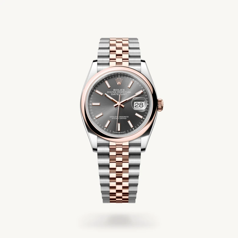 Rolex Datejust in Everose Rolesor - combination of Oystersteel and Everose gold, M126201-0013 - Build