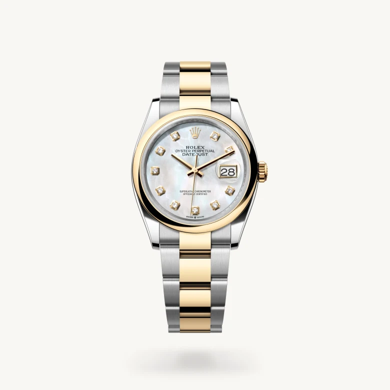 Rolex Datejust in Yellow Rolesor - combination of Oystersteel and yellow gold, M126203-0024 - Rolex Boutique at San Jose