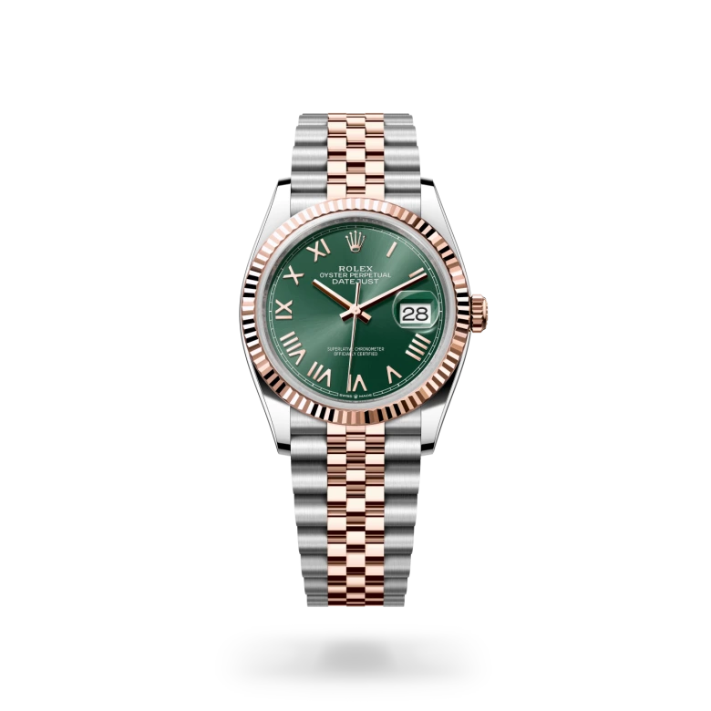 Rolex Datejust in Everose Rolesor - combination of Oystersteel and Everose gold, M126231-0051 - Joseph-Anthony
