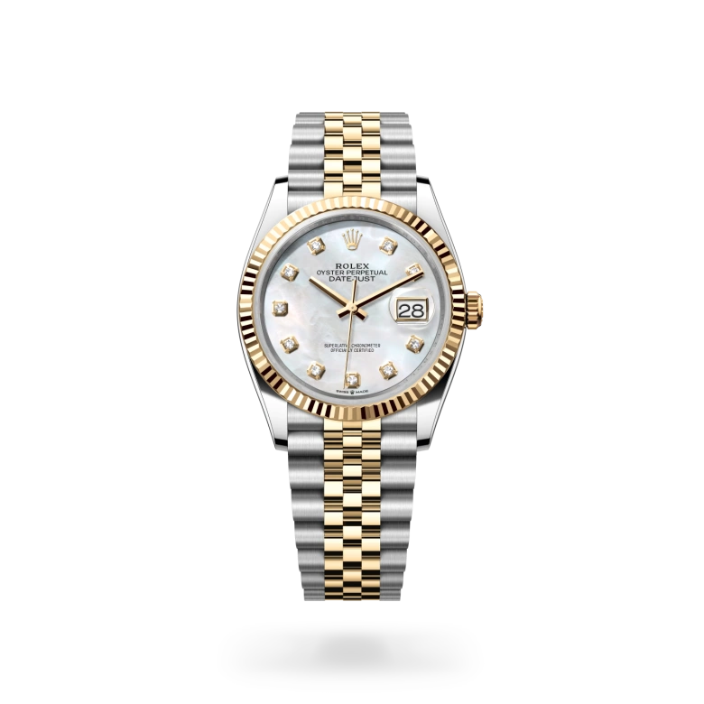 Rolex Datejust in Yellow Rolesor - combination of Oystersteel and yellow gold, M126233-0023 - GemOro