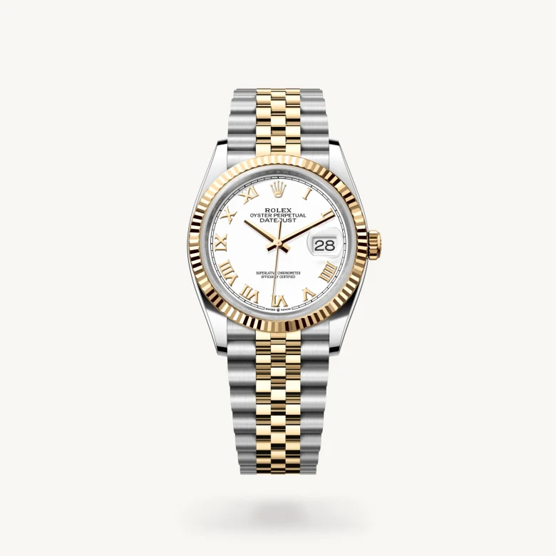 Rolex Datejust in Yellow Rolesor - combination of Oystersteel and yellow gold, M126233-0029 - La Différence Time Centre