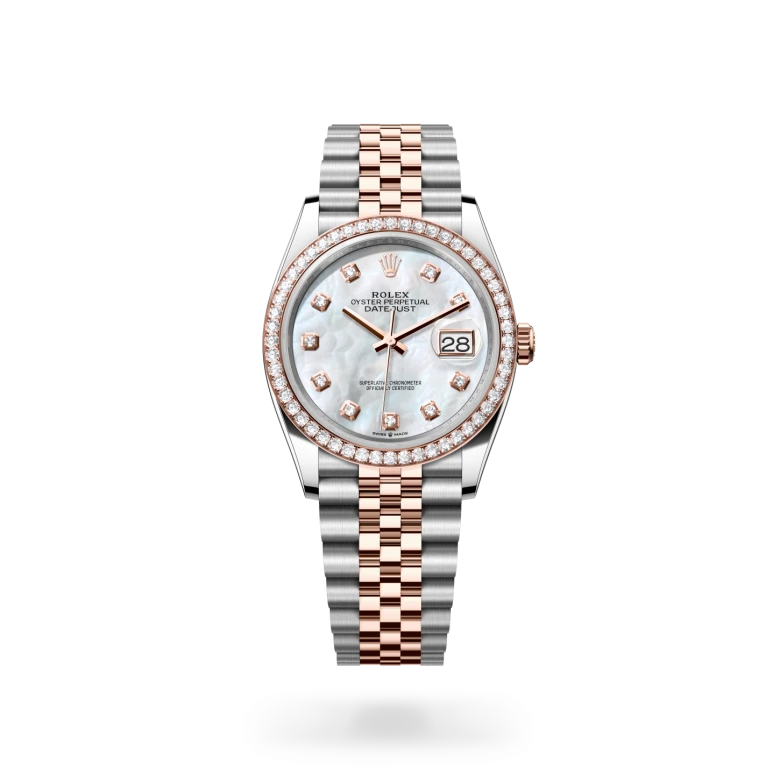 Rolex Datejust in Everose Rolesor - combination of Oystersteel and Everose gold, M126281RBR-0009 - Joseph-Anthony