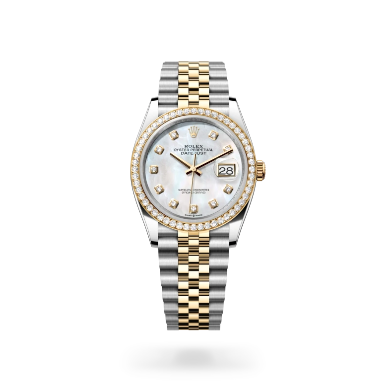 Rolex Datejust in Yellow Rolesor - combination of Oystersteel and yellow gold, M126283RBR-0009 - Joseph-Anthony