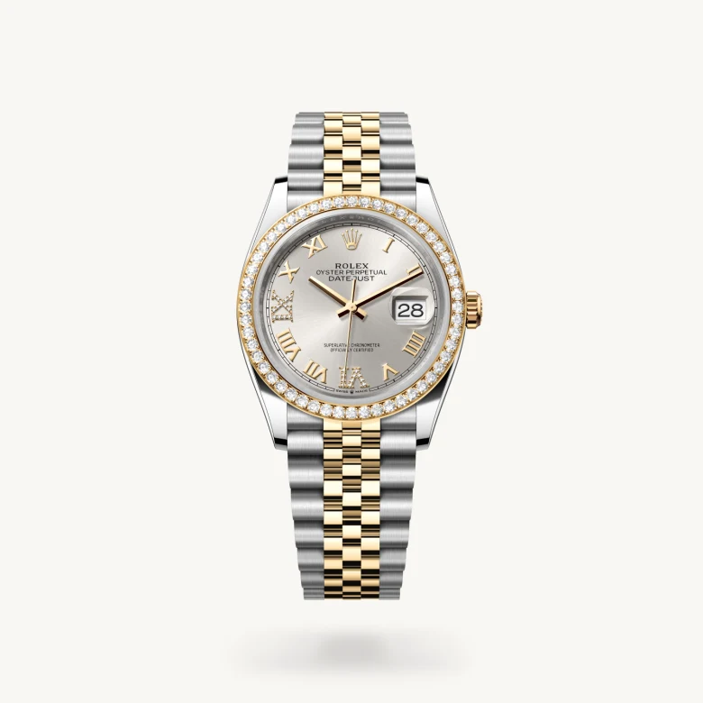 Rolex Datejust in Yellow Rolesor - combination of Oystersteel and yellow gold, M126283RBR-0017 - Humbertown Jewellers