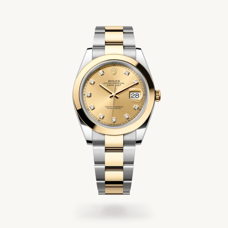 Rolex Datejust in Yellow Rolesor - combination of Oystersteel and yellow gold, M126303-0011 - Humbertown Jewellers