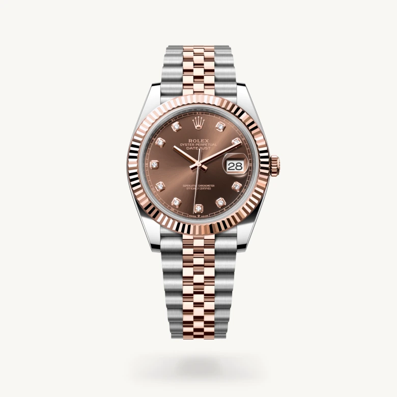 Rolex Datejust in Everose Rolesor - combination of Oystersteel and Everose gold, M126331-0004 - La Différence Time Centre