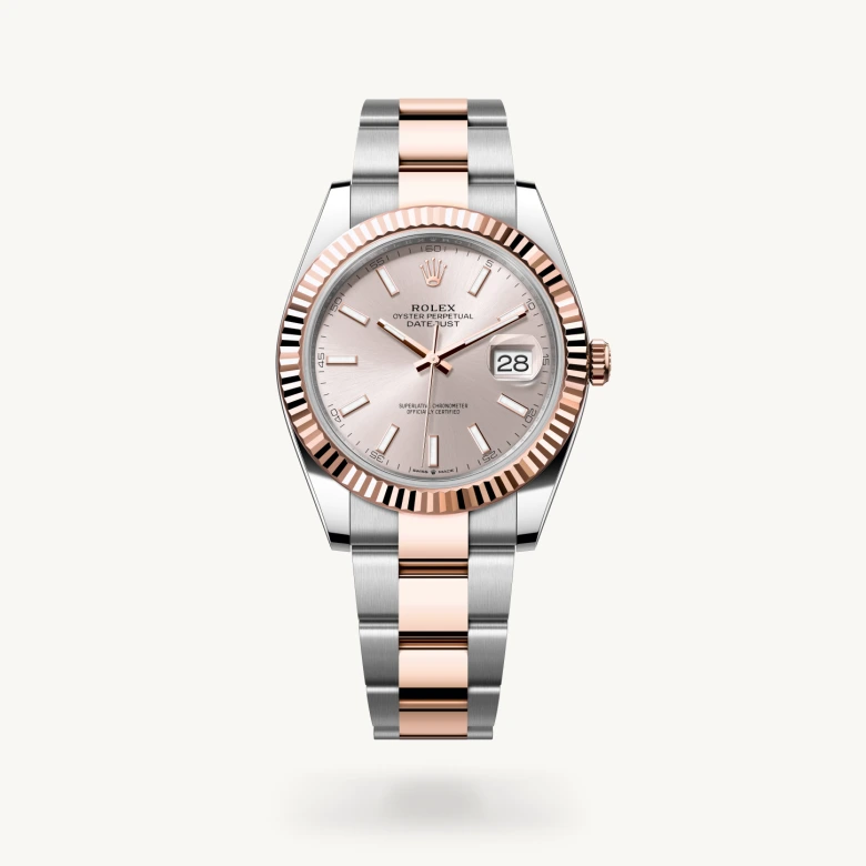 Rolex Datejust in Everose Rolesor - combination of Oystersteel and Everose gold, M126331-0009 - La Différence Time Centre