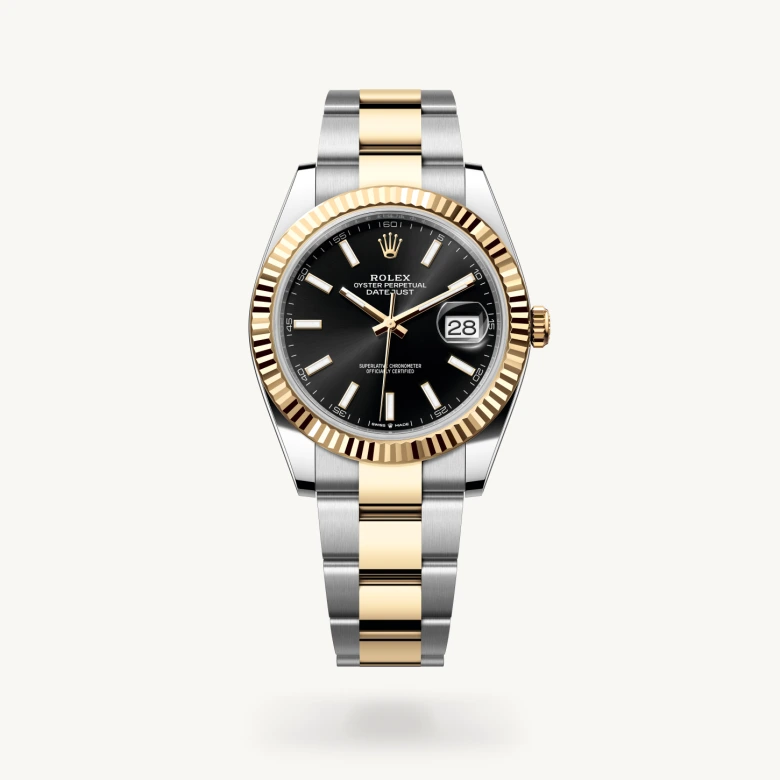 Rolex Datejust in Yellow Rolesor - combination of Oystersteel and yellow gold, M126333-0013 - GemOro