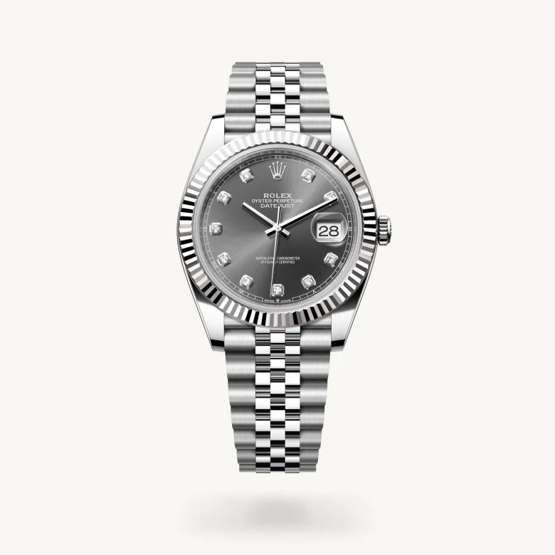 Rolex Datejust in White Rolesor - combination of Oystersteel and white gold, M126334-0006 - Build