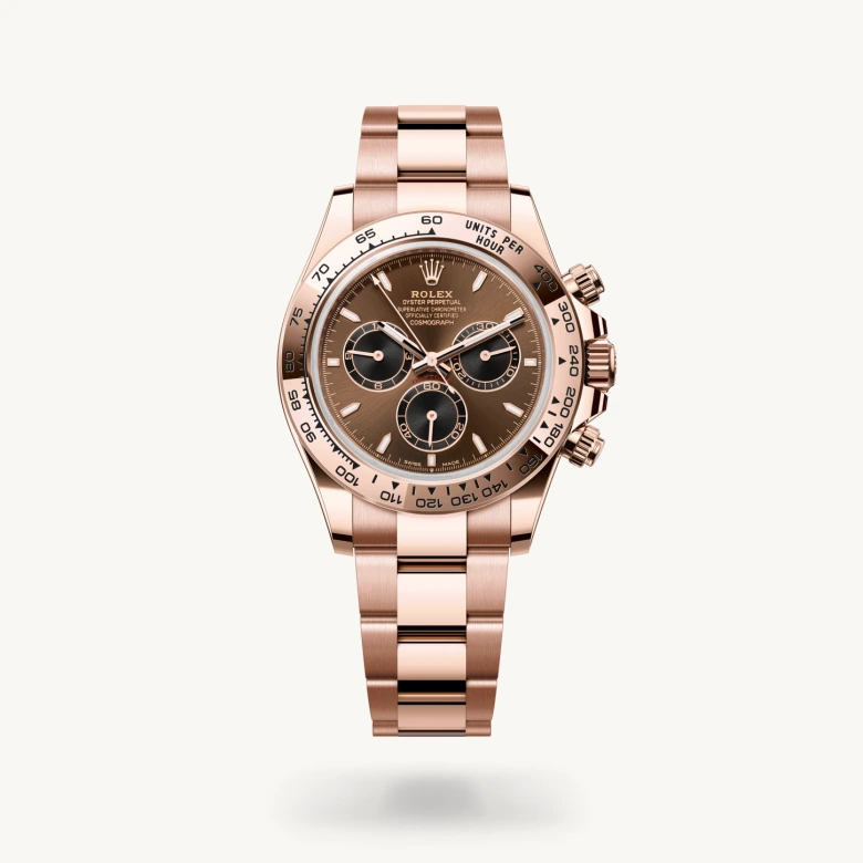 Rolex Cosmograph Daytona in 18 ct Everose gold, M126505-0005 - Rolex Boutique San Jose