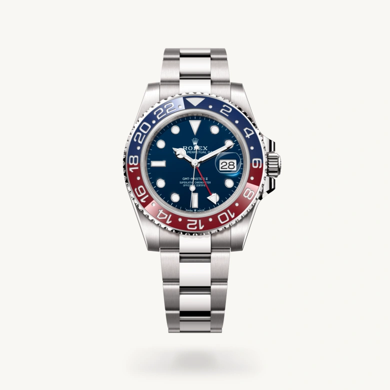Rolex GMT-Master II in 18 ct white gold, M126719BLRO-0003 - J. Vair Jewellers