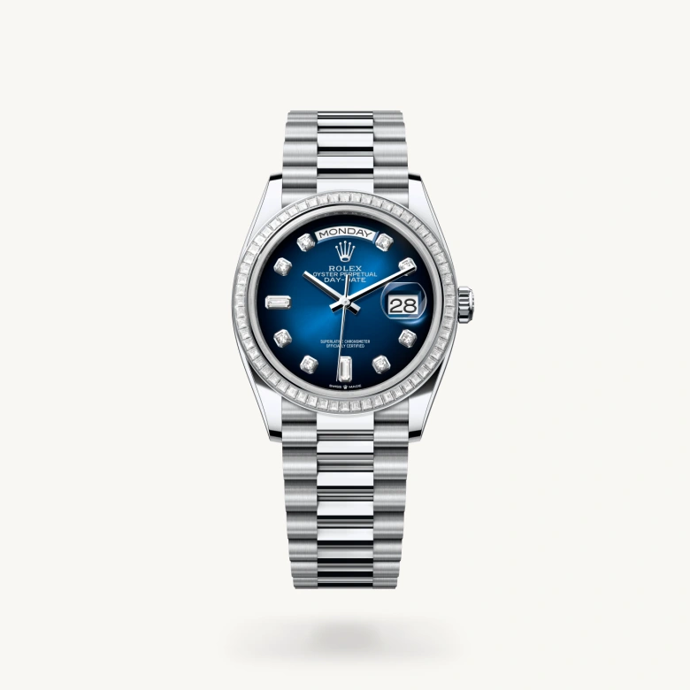 Rolex Day-Date in Platinum, M128396TBR-0008 - Humbertown Jewellers