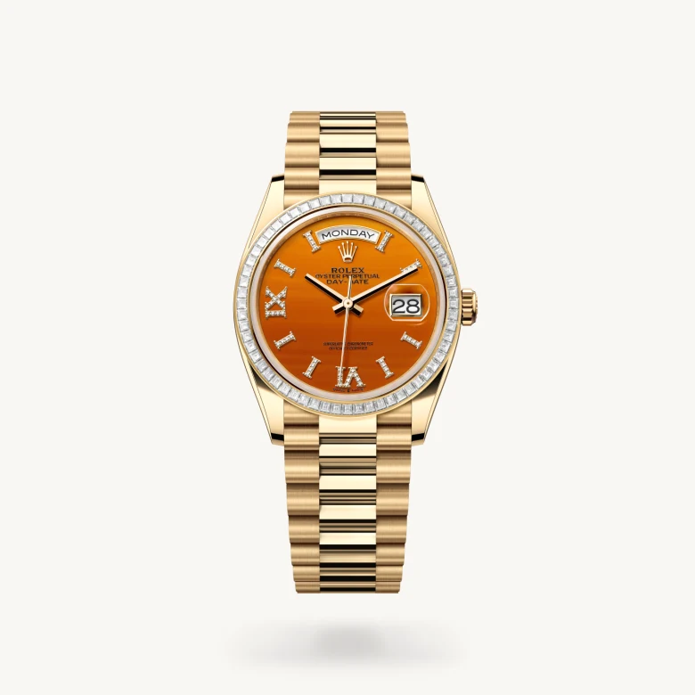 Rolex Day-Date in 18 ct yellow gold, M128398TBR-0018 - Humbertown Jewellers