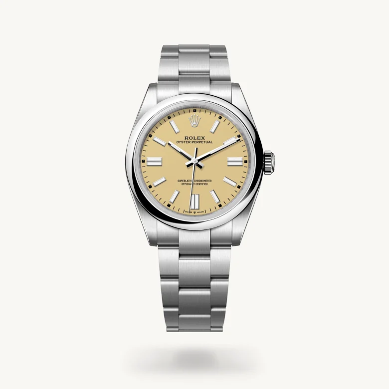 Rolex Oyster Perpetual in Oystersteel, M134300-0007 - Rolex Boutique San Jose