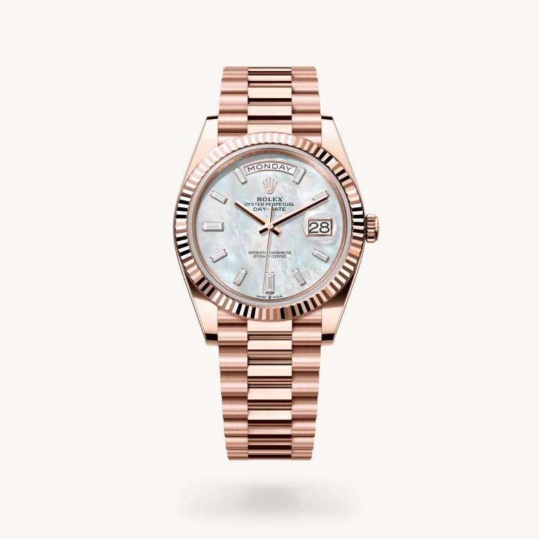 Rolex Day-Date in 18 ct Everose gold, M228235-0056 - Build