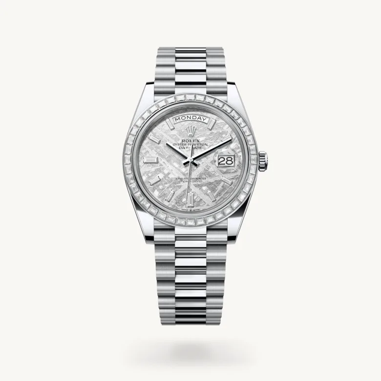 Rolex Day-Date in Platinum, M228396TBR-0027 - Rolex Boutique San Jose