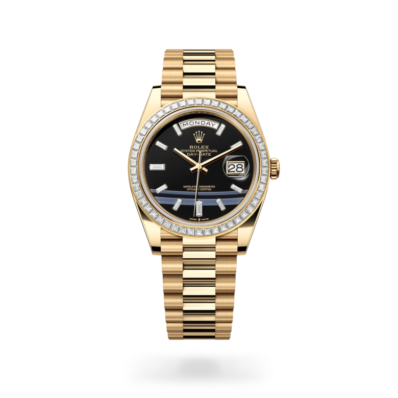 Rolex Day-Date in 18 kt yellow gold, M228398TBR-0038 - Heller Jewelers