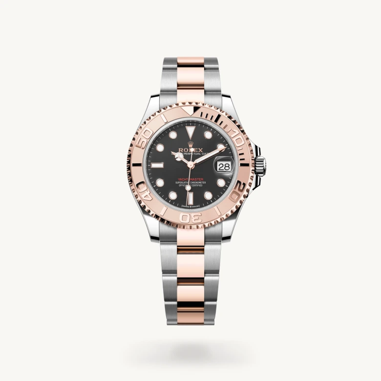 Rolex Yacht-Master in Everose Rolesor - combination of Oystersteel and Everose gold, M268621-0004 - J. Vair Jewellers