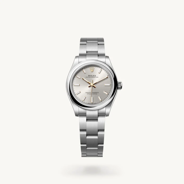 Rolex Oyster Perpetual in Oystersteel, M277200-0001 - J. Vair Jewellers