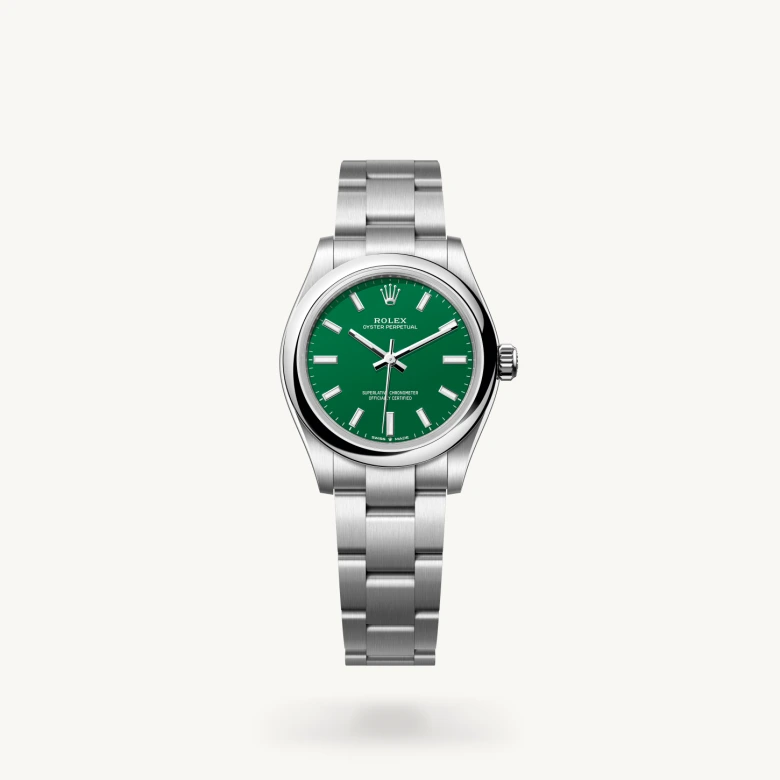 Rolex Oyster Perpetual in Oystersteel, M277200-0006 - J. Vair Jewellers