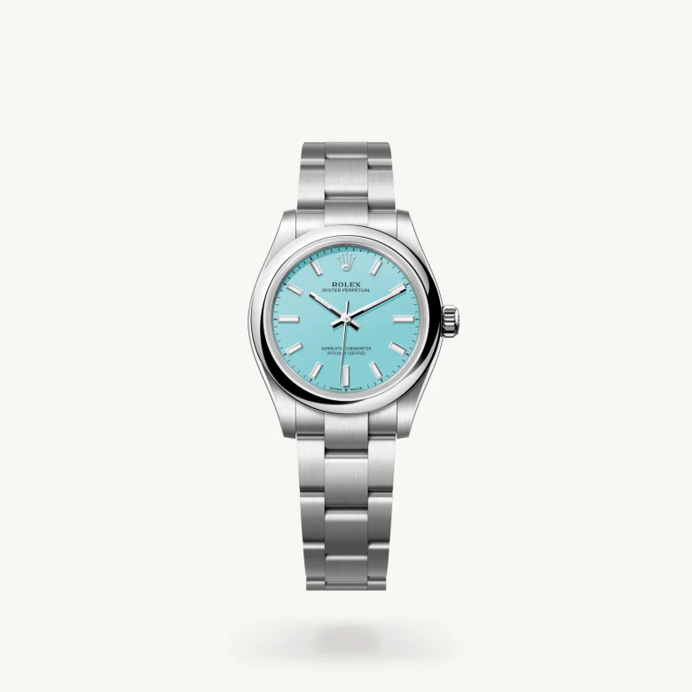 Rolex Oyster Perpetual in Oystersteel, M277200-0007 - J. Vair Jewellers