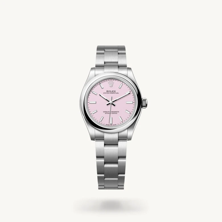 Rolex Oyster Perpetual in Oystersteel, M277200-0009 - J. Vair Jewellers