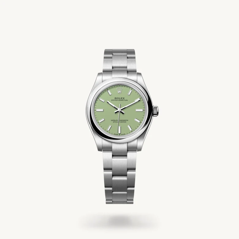 Rolex Oyster Perpetual in Oystersteel, M277200-0012 - J. Vair Jewellers