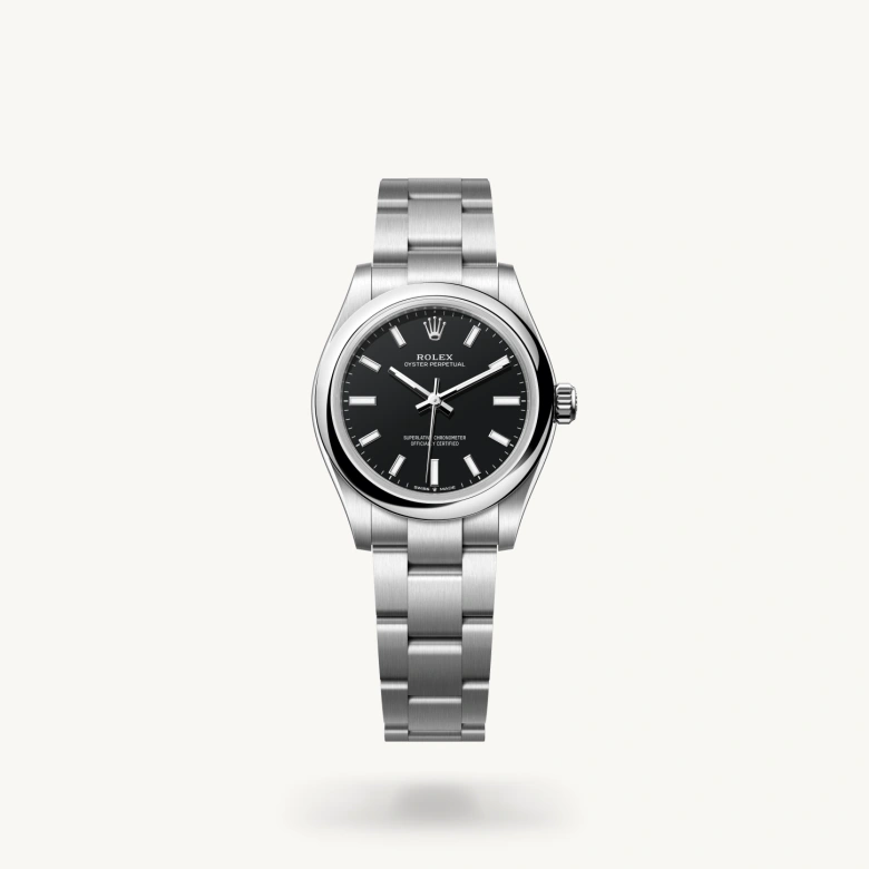 Rolex Oyster Perpetual in Oystersteel, M277200-0016 - J. Vair Jewellers