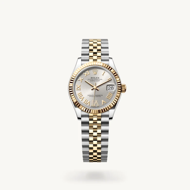 Rolex Datejust in Yellow Rolesor - combination of Oystersteel and yellow gold, M278273-0004 - Rolex Boutique San Jose