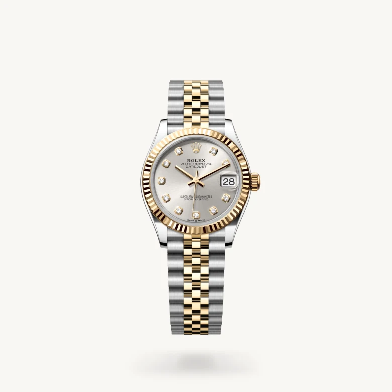 Rolex Datejust in Yellow Rolesor - combination of Oystersteel and yellow gold, M278273-0020 - J. Vair Jewellers