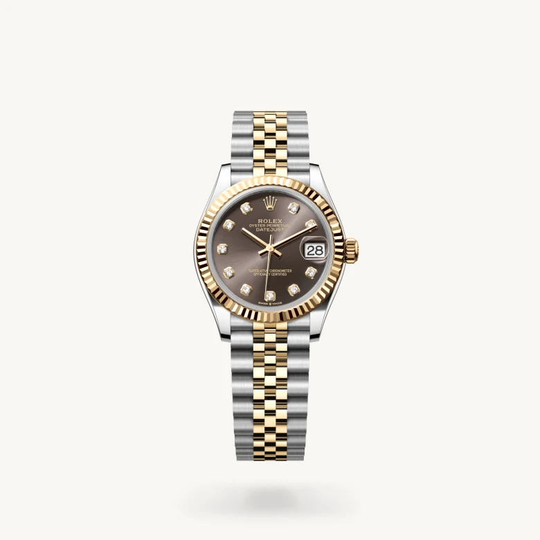 Rolex Datejust in Yellow Rolesor - combination of Oystersteel and yellow gold, M278273-0022 - Humbertown Jewellers